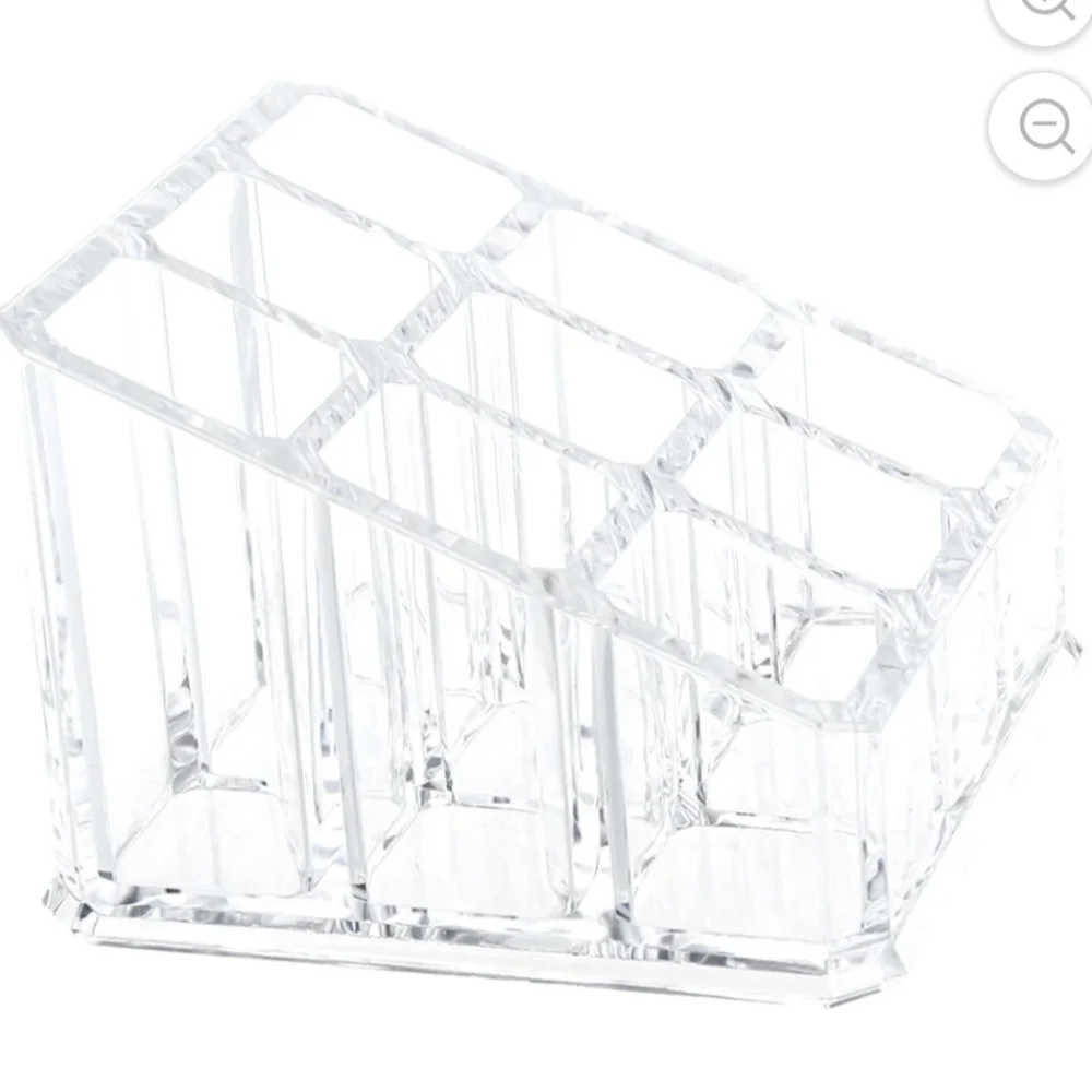 Clear Acrylic Lipstick Organizer